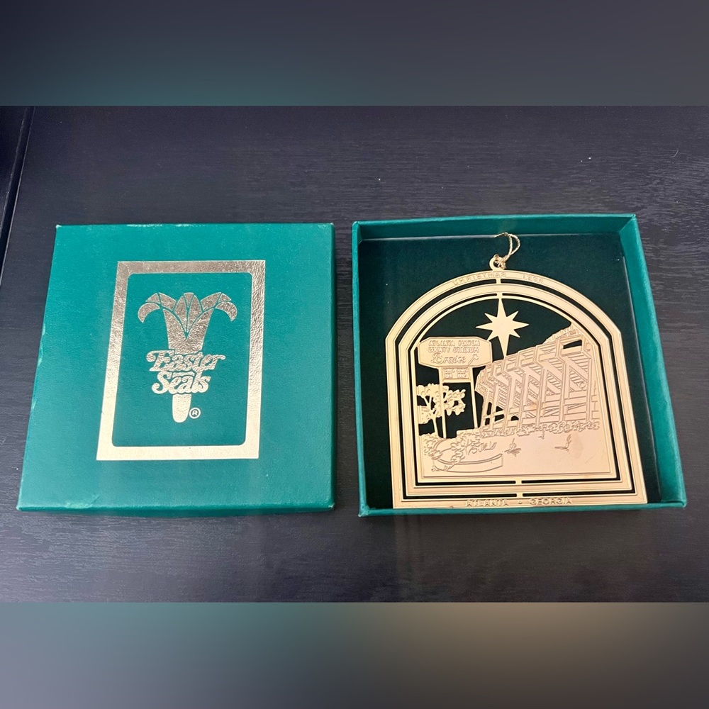 1994 Official North Georgia Holiday Ornament- Atlanta Fulton County Stadium.